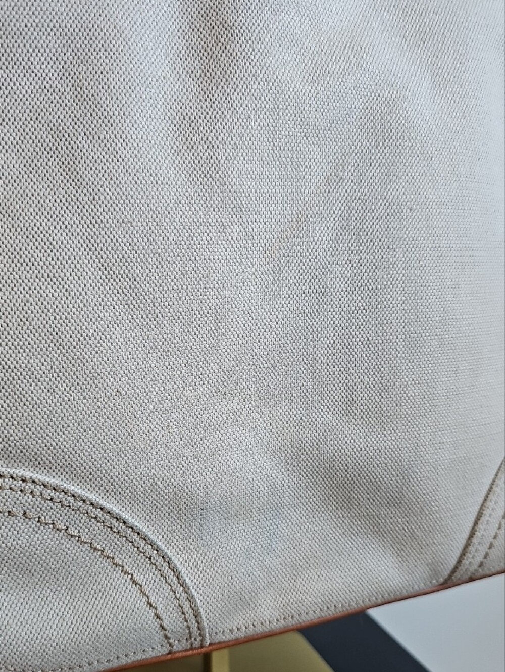​Coach 2007 Heritage Stripe Canvas Tattersall Tote Bag #11791 w/ Silk Scarf - Picture 13 of 15